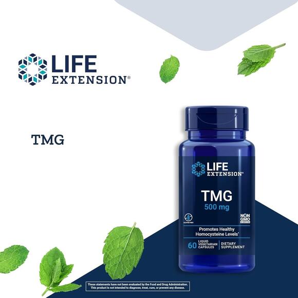 TMG 500 Mg – Trimethylglycine Supplement – Encourages Healthy Homocysteine Level - Picture 4 of 4